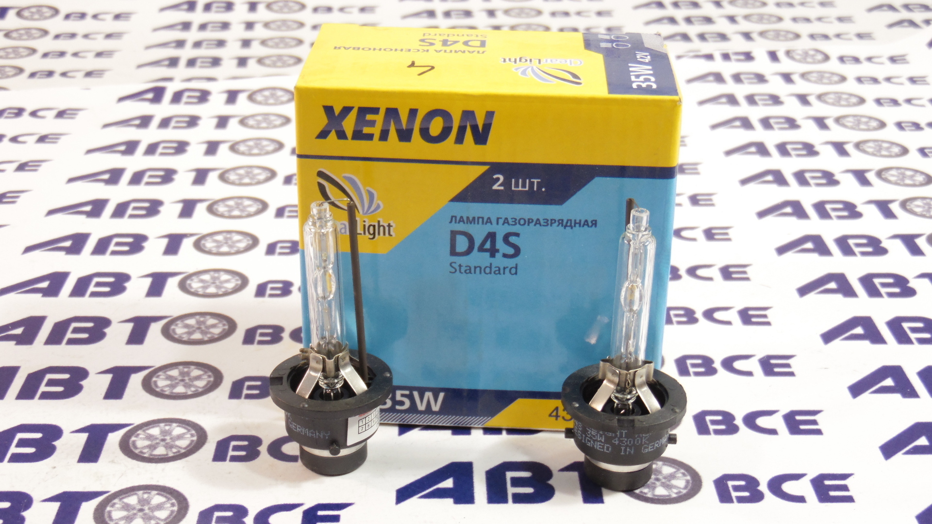 Лампа фары XENON D4S 4300K CLEARLIGHT